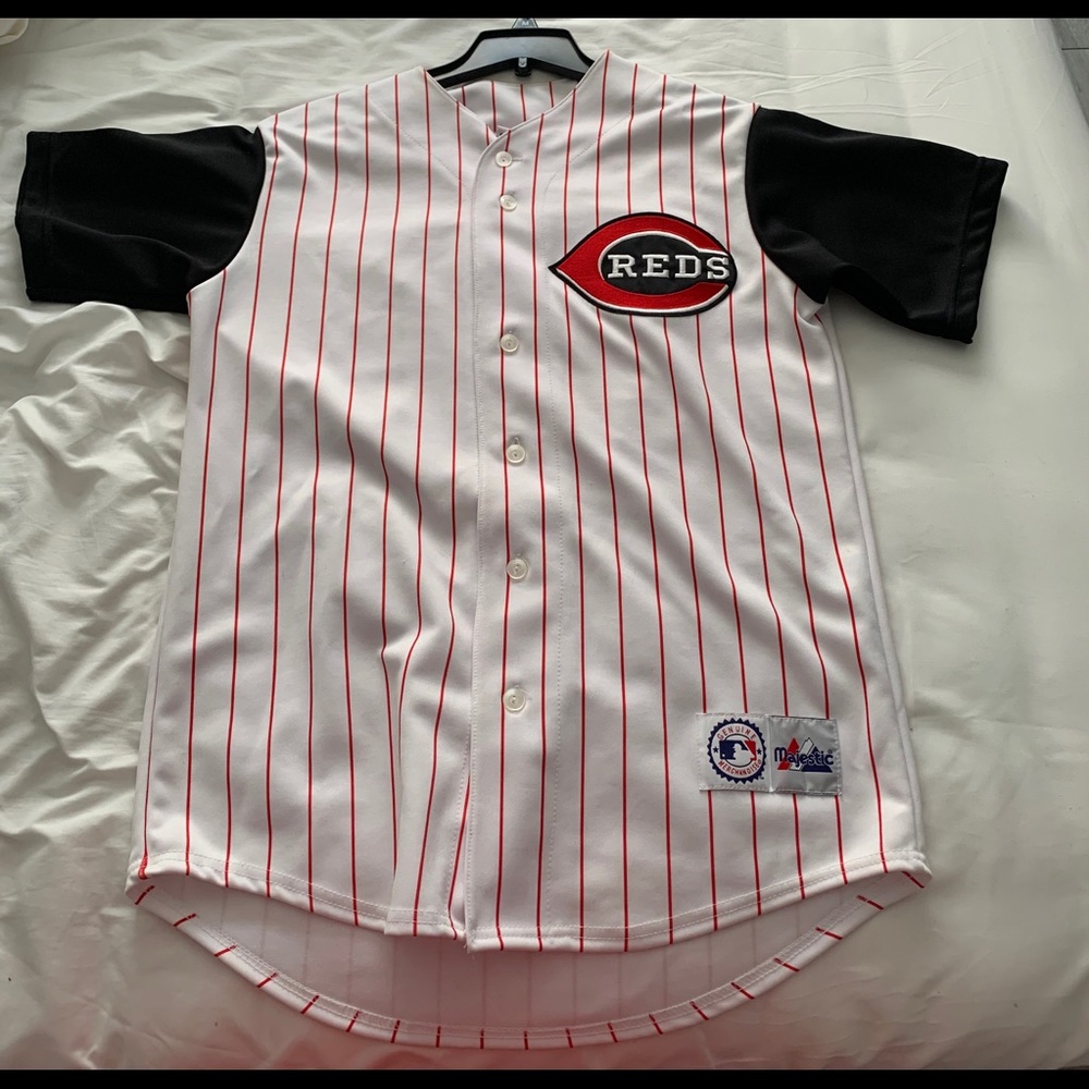 COPY - Majestic ken Griffey jr Cincinnati reds je…